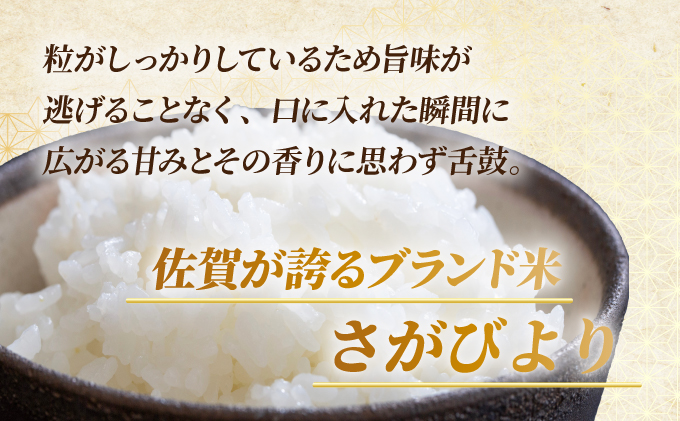 《佐賀海苔付き》《順次発送》令和7年産 さがびより 佐賀県産（精米）5kg 【B-1203-AS(0)】