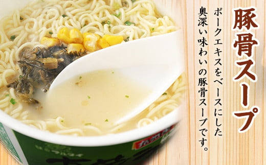 マルタイ 高菜 ラーメン とんこつ味 カップ 89g×12個入 2ケース  豚骨ラーメン 合計24個 カップ麺 カップラーメン