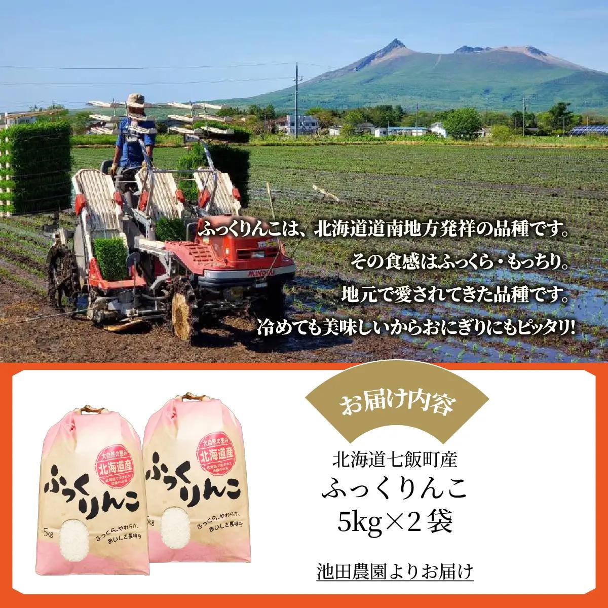 【先行予約 令和8年10月下旬発送】北海道産 ふっくりんこ 10kg (5㎏×2袋) NABR001