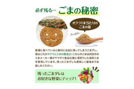 惣菜 オクラ ごま和え 100g × 5個 きんぴらごぼう 140g × 5個 セット 冷凍 ヤマダイ食品株式会社《30日以内に発送予定(土日祝除く)》三重県 東員町 おくら ごま 胡麻 和え