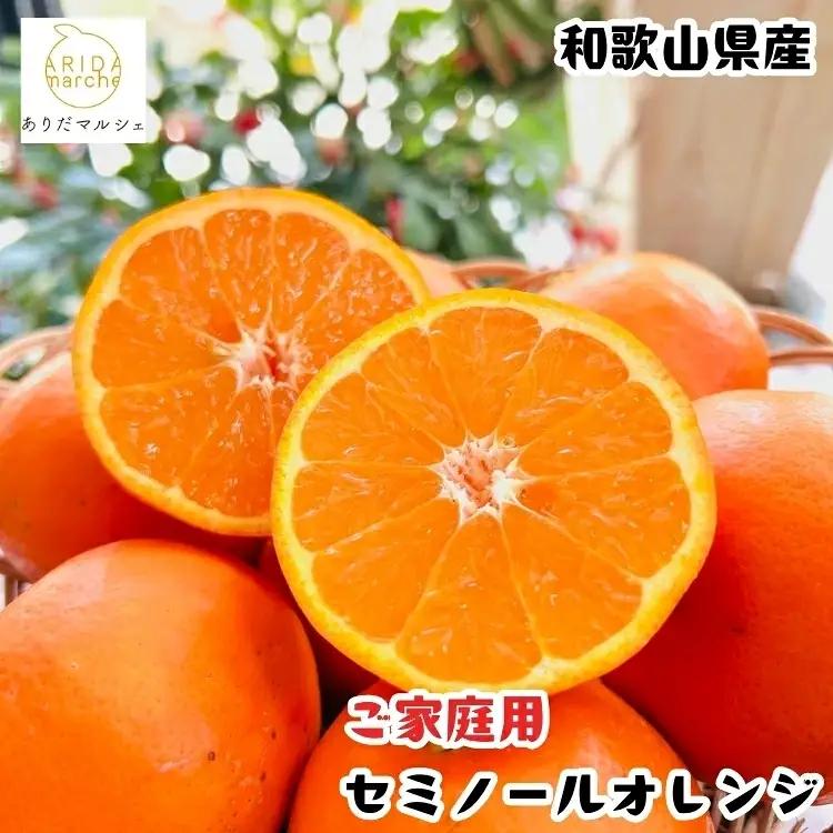 有田育ちの爽快セミノールオレンジ(ご家庭用)　約1kg+200g(補償分)【2027年4月上旬～5月下旬頃に順次発送予定】【ard210A】