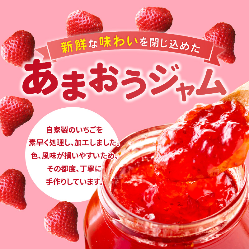 あまおうのトロジャム４個セット R00107