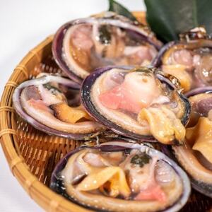 秀品 天然 大あさり XXLサイズ 5～7切入 (約1kg) 冷凍 下処理済 希少 だし醤油付 セット 三河湾産 砂抜き 大アサリ 貝 貝類