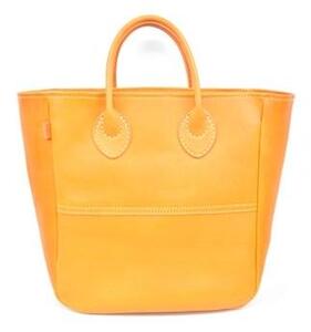 栃木レザー使用｜ソフトな手触り 本革 小さめトートバッグ｜Tote bag 03 S｜キャメル｜minca（全6色）