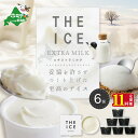 【毎月定期便】【THE ICE】エキストラミルク6個×11ヵ月定期便（ちえのわ事業協同組合）