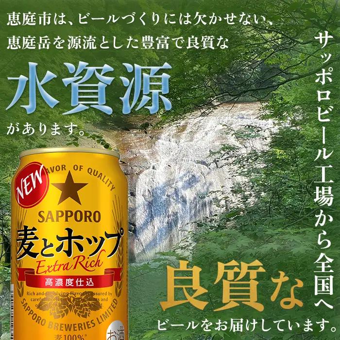 麦とホップ350ml×24本【300110241】