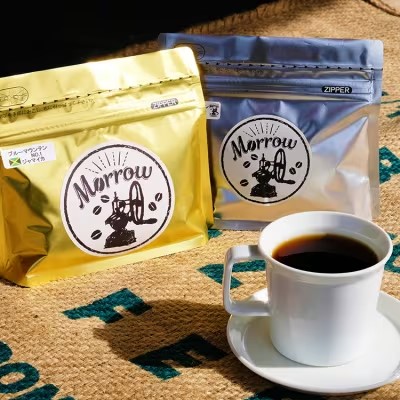 定期便 12ヶ月 黄金のバランス ブルーマウンテン (豆・増量)【ポスト投函】 2種 各200g