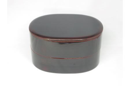 川連漆器 オードブル重 溜内朱 漆器 [F58009]