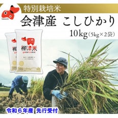 【令和6年産 先行受付 / 12月より順次発送】会津柳津産「柳津米」特別栽培米 10kg