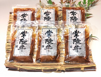 とろける常陸牛ビーフシチュー＆常陸牛煮込み手ごねハンバーグセット<2種6パック>