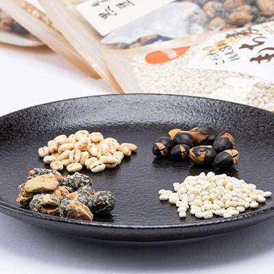 ふるさと納税 美作市 バラエティーセット(もち麦、もち麦黒糖、黒豆黒糖、黒豆ポン) |  | 02
