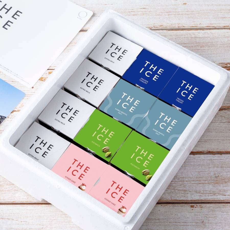 ＜NOWA＞THE ICE 5種食べ比べセット 100ml×12個