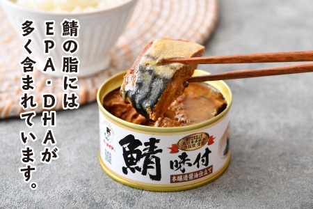 鯖缶詰12缶詰め合わせB 180g × 12缶 [B-003032]