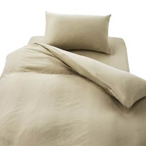 【シングル】プレミアムガーゼカバー45cm巾シーツ・掛・枕＆パジャマ(男女兼用Mサイズ)4点SP【1216197】