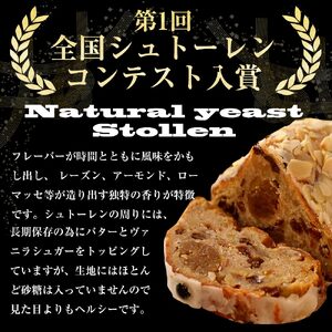 天然酵母シュトレン ハーフサイズ 約300g シュトーレン シュトーレン
