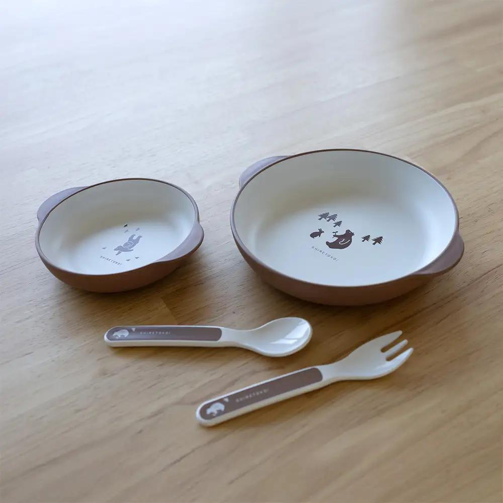 知床トコさんテーブルウェアシリーズ　キッズセット　ベージュ