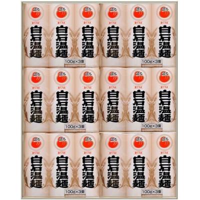 ふるさと納税 白石市 麺セット 金だるま白石温麺(100g×3束 6袋入)