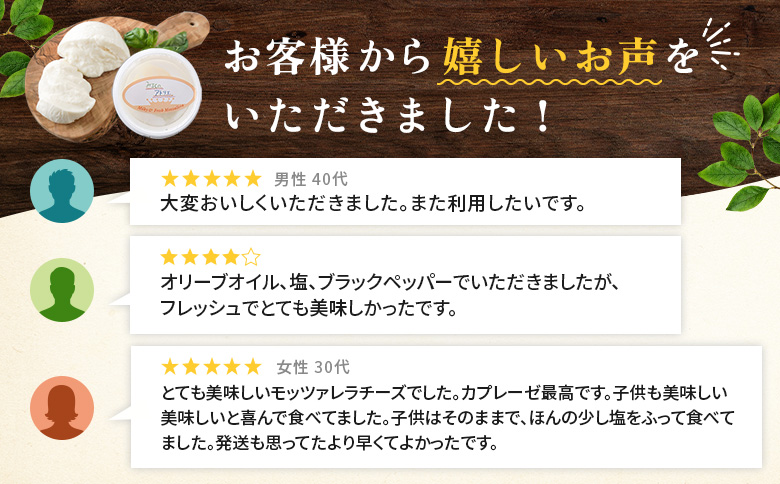 モッツァレラチーズ6個入セット(冷凍) | モッツアレラ イタリア 計900g 150g×6個 冷凍発送 ミルキー 新鮮 乳脂肪分6％ ミルク特有 なめらかな舌触り もちもち食感 フレッシュモッツァレ