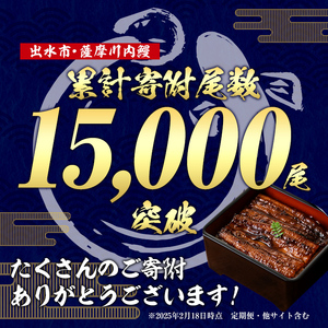 i505-us 【丑の日までに配送】鹿児島県産うなぎ蒲焼2尾セット(約140g×2・計約280g) うなぎ 鰻 ウナギ 2尾 蒲焼き 国産 鹿児島県産 焼きたて 生産量日本一 真空パック おかず 晩御