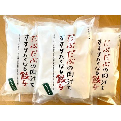 ふるさと納税 白老町 北海道白老町　だぶだぶの肉汁をすすりたくなる餃子　90個(30個入×3P) |  | 02