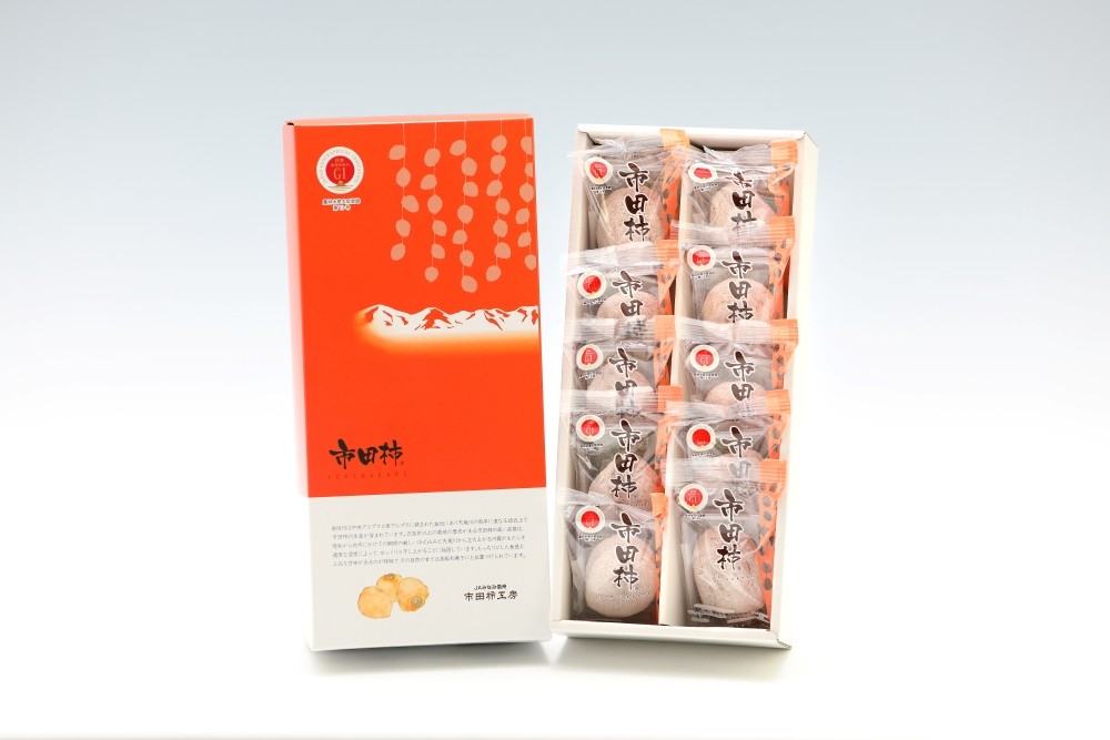 
            市田柿 大粒 10粒 化粧箱 個包装 約280g ＪＡみなみ信州ＤＭセンター | 柿 かき 干し柿 干しがき 市田柿 信州 国産 ドライフルーツ 甘い 果物 フルーツ くだもの 送料無料 ふるさと納税 長野県 飯田市
          