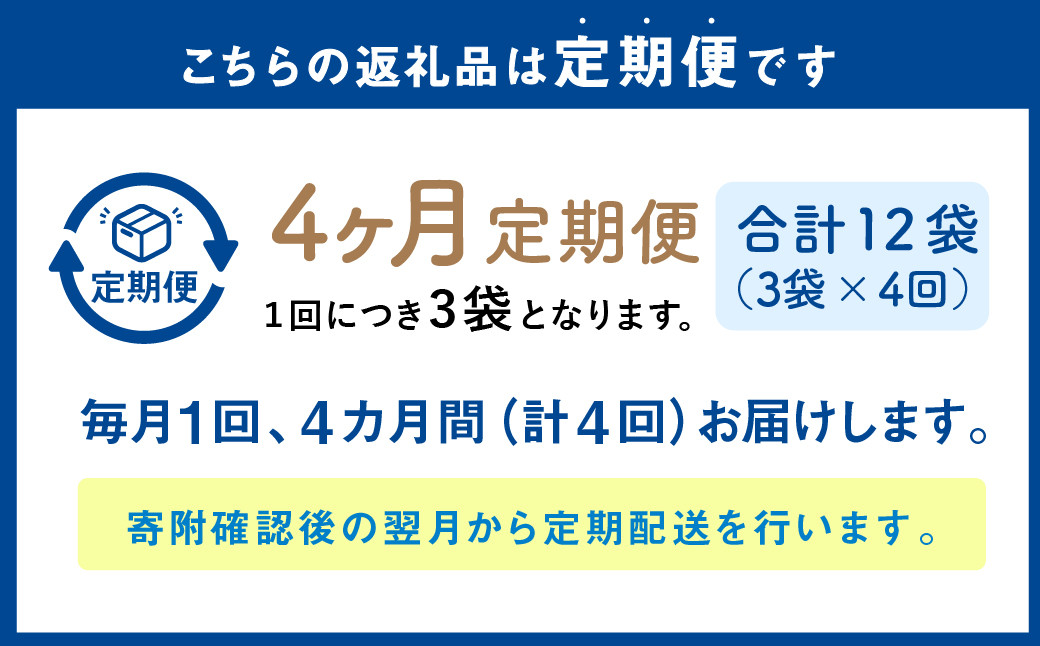 【1ヶ月毎4回定期便】 ザクザクおこめクッキー 計12個 （3個×4回） お菓子 おやつ クッキー