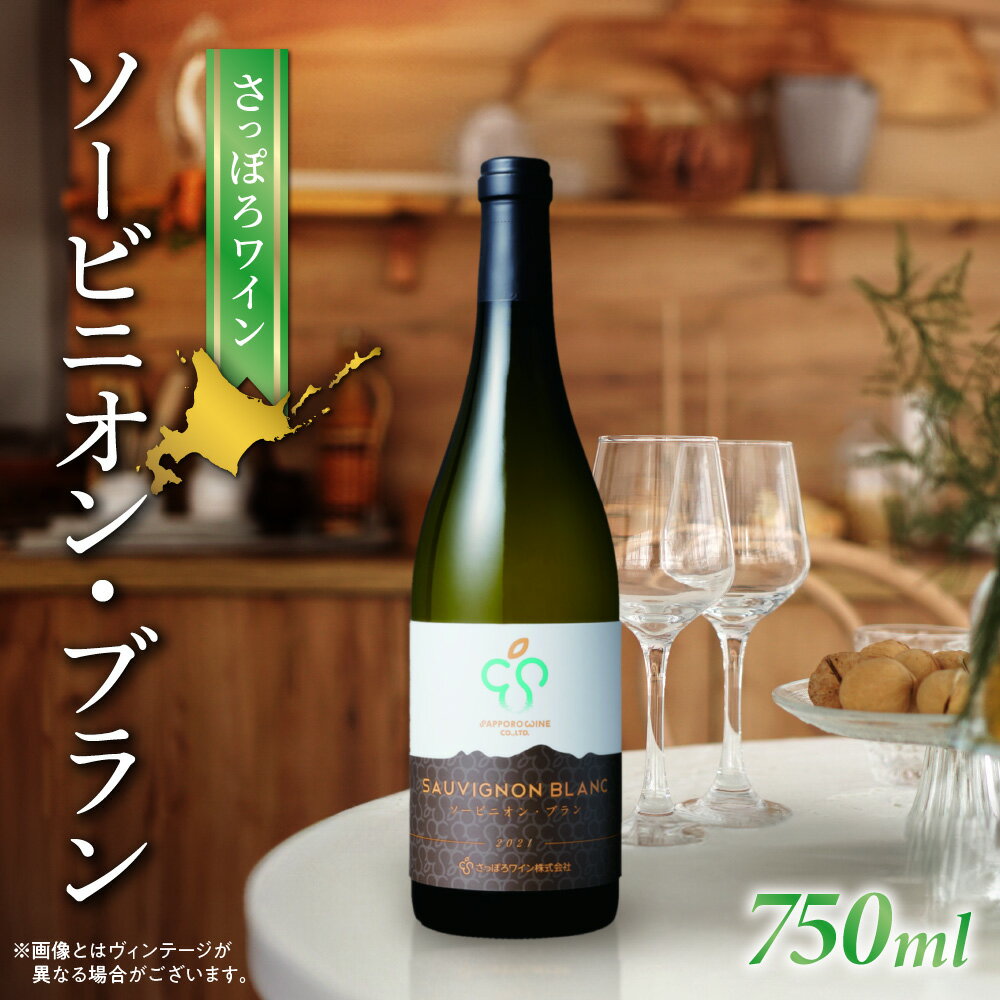 【ふるさと納税】 さっぽろワイン 白 ワイン 750ml ソービニオン・ブラン 白ワイン 辛口 アルコール お酒 記念日 誕生日 ギフト プレゼント 北海道 札幌市