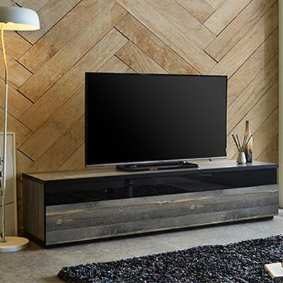 ふるさと納税 筑後市 幅180cmブルックリン風テレビ台 フレッド【カラー:ブルックリン】