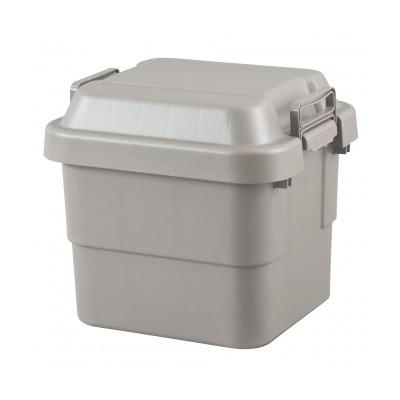 ふるさと納税 恵那市 アウトドア　収納ケース　グレー　Sサイズ2個組　