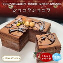 【ふるさと納税】【クリスマスまでにお届け】チョコレートケーキ 4号 ショコラショコラ パティスリーシュン ｜ チョコケーキ チョコレート ギフト 焼き菓子 贈り物 冷凍 人気 ホールケーキ スイーツ お菓子 洋菓子 お取り寄せ 富山 氷見 クリスマス クリスマスケーキ