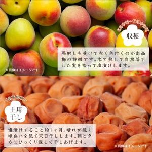 紀州南高梅つぶれ梅　はちみつ漬　400g×3パック　 塩分8%【1634826】