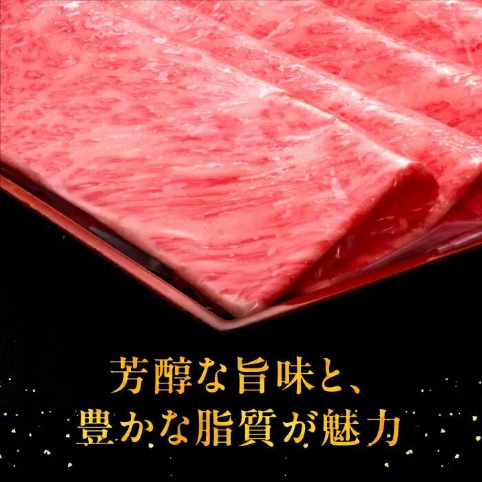 【全2回定期便】博多和牛 肩ロース 薄切り 1kg VBK069 薄切り