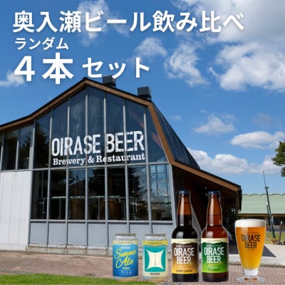 
            奥入瀬ビール(クラフトビール)ランダム飲み比べ4本セット【1627614】
          