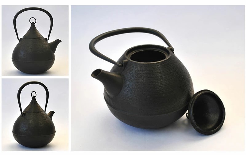 雫 0.65L 鉄瓶 直火対応 南部鉄器 急須 やかん 伝統工芸品 工芸品 壱鋳堂 日本製 鉄器 料理 お茶 湯沸かし 茶道具 キッチン用品 調理器具 日用品 おしゃれ 逸品 芸術品 盛岡名産 ギフト