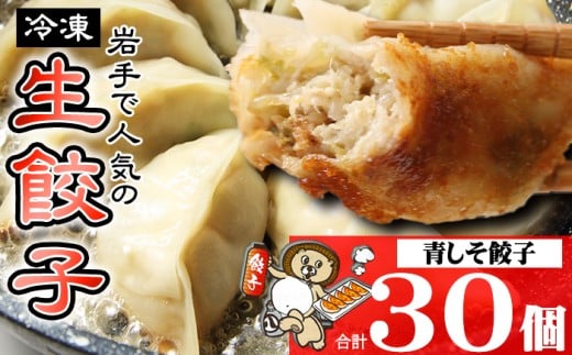 国産 冷凍 青しそ 生餃子 30個入【生餃子専門店ぽんぽこ】 ぎょうざ 餃子 ギョーザ ギョウザ 惣菜 総菜 おかず 弁当 冷凍餃子 冷凍食品 冷食 自宅用 家庭用 仕送り お取り寄せ 紫蘇 しそ シソ 青しそ 詰め合わせ 詰合せ 詰め合せ 詰合わせ セット 人気 おすすめ