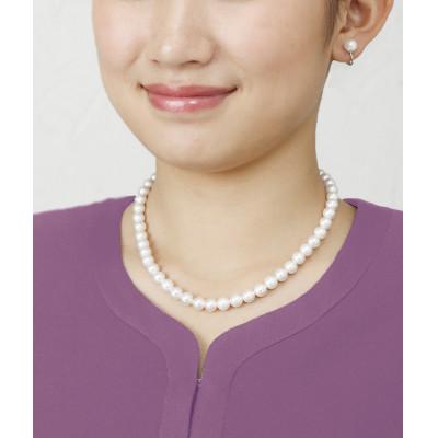 ふるさと納税 和泉市 貝パールネックレス2点セット(ホワイト) |  | 02