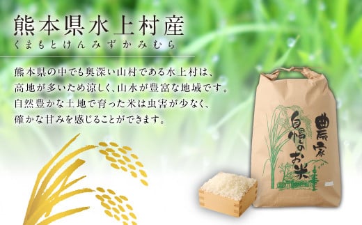 水上村のお米 15キロ入り 精米 米 ヒノヒカリ