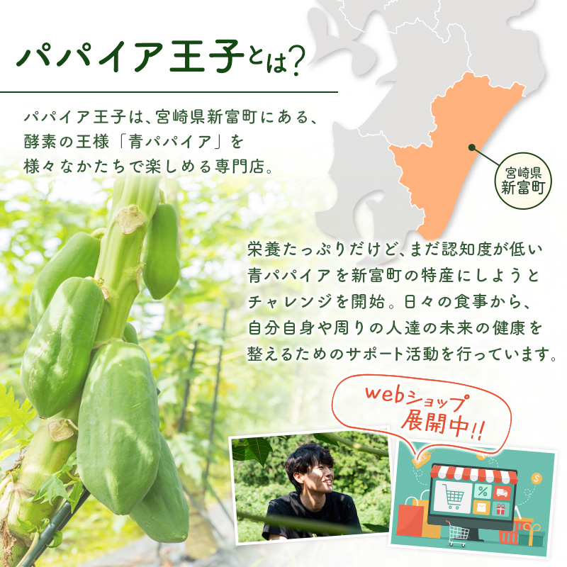 宮崎素材の手作りカヌレ！プレーンタイプ＆パパイア果実茶【A243】_イメージ5