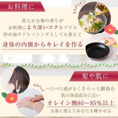 ふるさと納税 肝付町 鹿児島県肝付町産椿オイル(120cc×2本)【横山砕石】　A62002 |  | 01