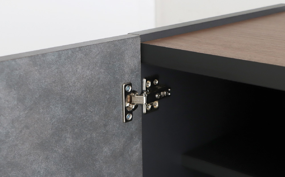 【東馬家具】クリート SB 120 CL【美しさ モダン 空間作り ワンランク上 贅沢 アカシア材 コンクリート調 完成品 脚のみ取付】(H060620)