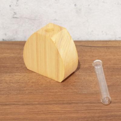 ふるさと納税 和歌山市 【ふるさと納税】さとふる 紀州ヒノキ材 フラワーベース　雫型 |  | 02