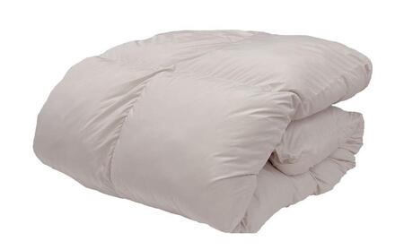 【グレーベージュ】おのみちロイヤルdown 羽毛合い掛ふとん（S）
