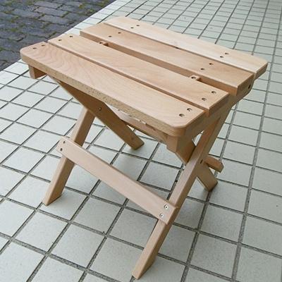 ふるさと納税 みよし市 折りたたみ椅子　ビーチ(名古屋刑務所製造)A型