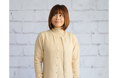 希少ベビーカシミヤ100％ 女性 カーディガン L ベージュ 1枚 20402L BE [0898]