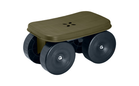 フィールドカート Cute 2個セット ガーデニング 園芸 作業イス 腰掛移動椅子 オリーブグリーン