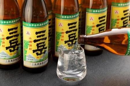 三岳900ml 3本・無添加焼きあご2袋のセット