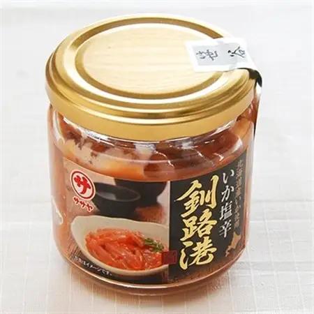 ＜北海道産＞いか塩辛 釧路港＜瓶＞150g×5コ(塩辛セット)_塩辛セット 塩辛 いかの塩辛 烏賊 いか イカ セット 冷凍 小分け 調理済み 一人暮らし セット おかず 冷凍 定期便 魚介類 海鮮 