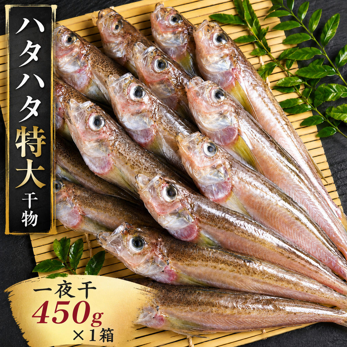 ハタハタ（特大）干物 一夜干し 450g ×1箱 魚貝類 