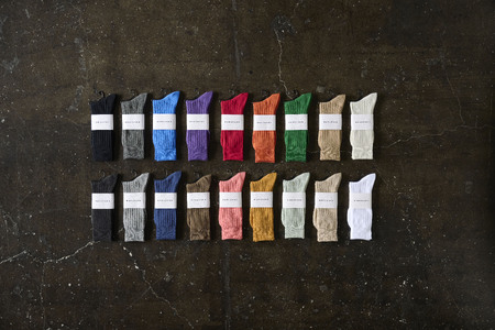 HARUSAKUハルサク リブソックス 3足 + ハンカチ 2枚 セット （25cm～27cm）///靴下 くつした くつ下 ソックス 足元 ビジネス シンプル カジュアル おしゃれ かわいい 消臭 