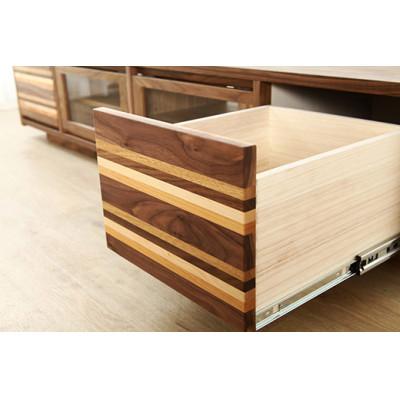 ふるさと納税 大川市 大川家具 レインボー 180テレビボード ウォールナット 台輪【野中木工所】 |  | 02